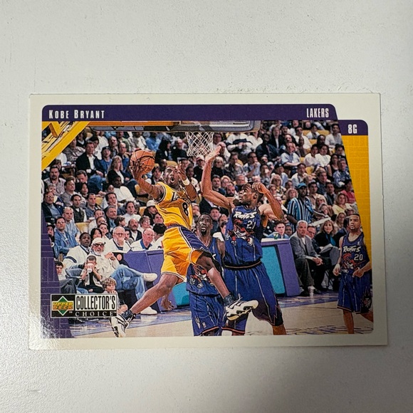 Rookie Card! Kobe Bryant Collector's Choice Upper Deck- Rare CardRooki Rookie Card! Kobe Bryant Collector's Choice Upper Deck- Rare CardRooki